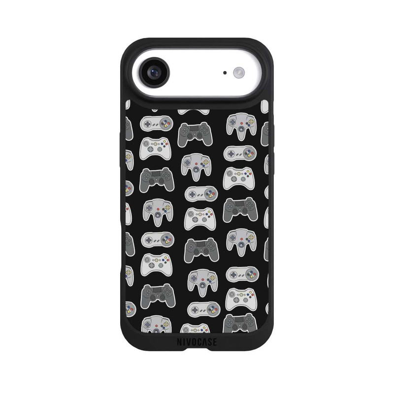 iPhone Air NIVOpure Controller Pattern Black Background