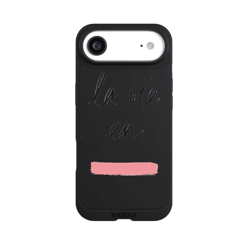 iPhone Air NIVOpure La vie en Pink Transparent
