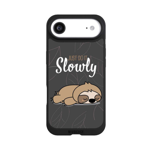 Apple iPhone Air NIVOpure Just Do It Slowly Sloth Grey