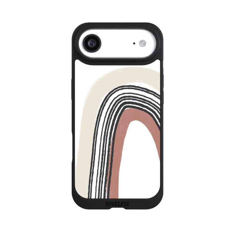 iPhone Air NIVOpure Arc-en-ciel texturé