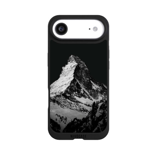 Apple iPhone Air NIVOpure Snow Capped Mountains Grayscale