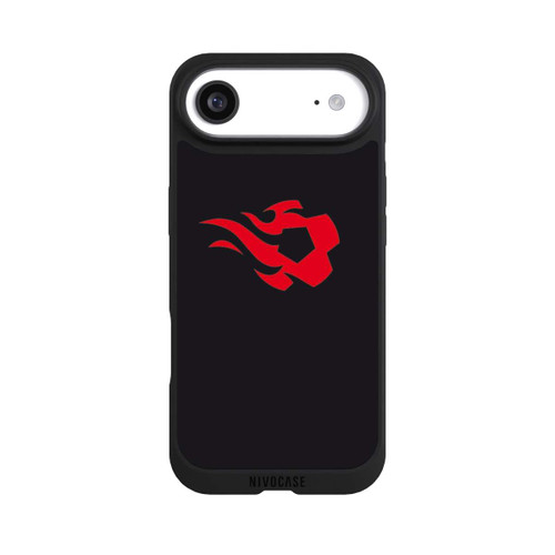 Apple iPhone Air NIVOpure Belgian Red Flames Black