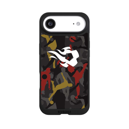 Apple iPhone Air NIVOpure Belgian Red Flames Camouflage