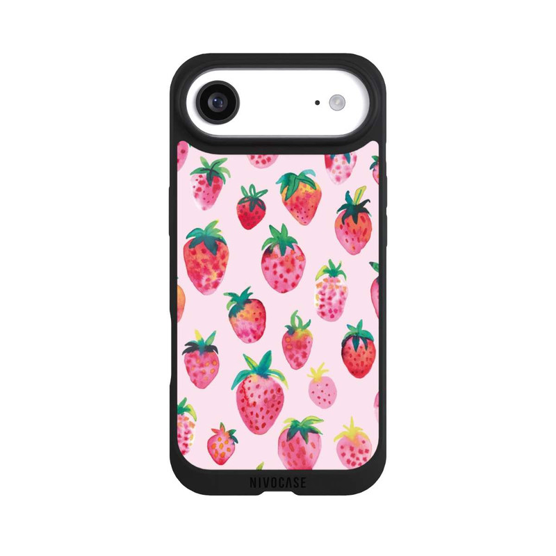 iPhone Air NIVOpure Aquarell Erdbeeren