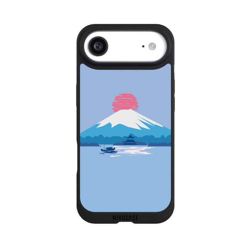 iPhone Air NIVOpure Sonnenaufgang über Fujisan
