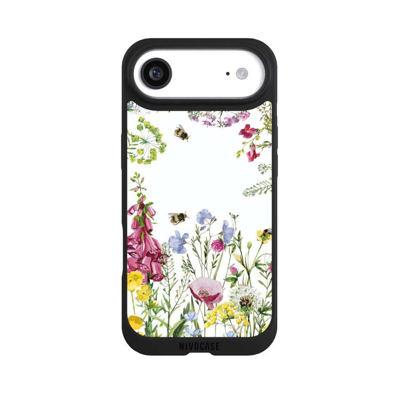 iPhone Air NIVOpure Cadre de fleurs sauvages des prés d'été