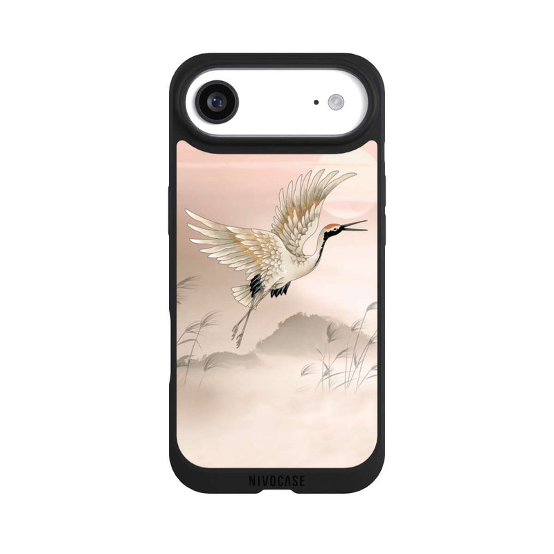 iPhone Air NIVOpure Fliegender Kranich