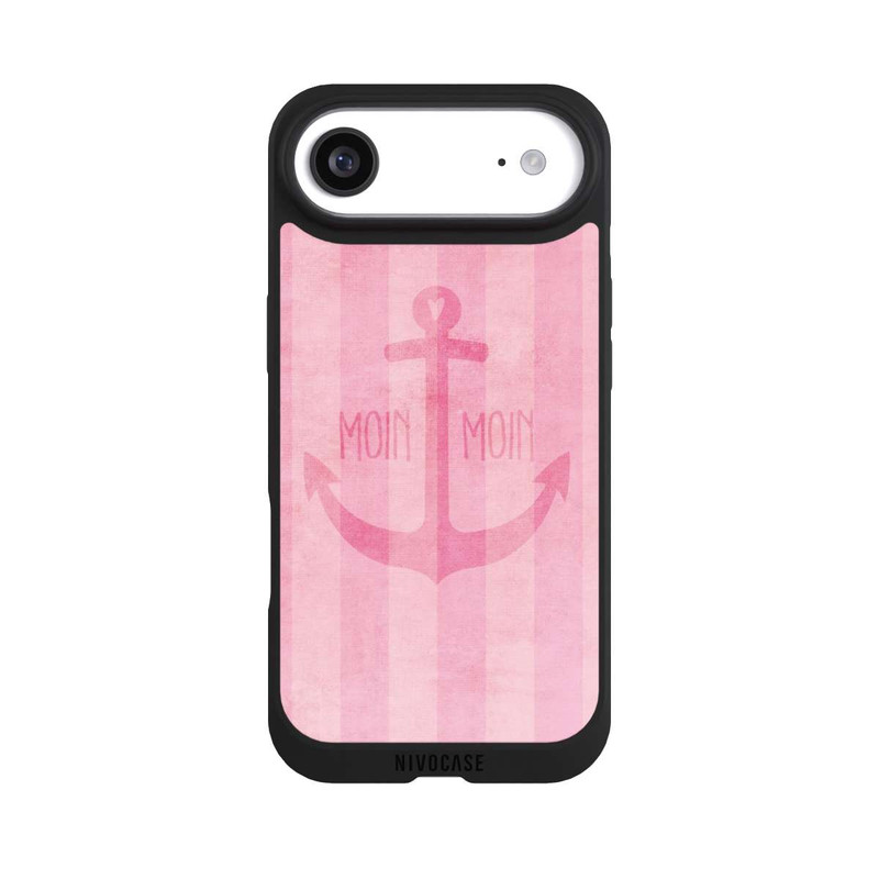 iPhone Air NIVOpure Moin Moin Stripes Pink