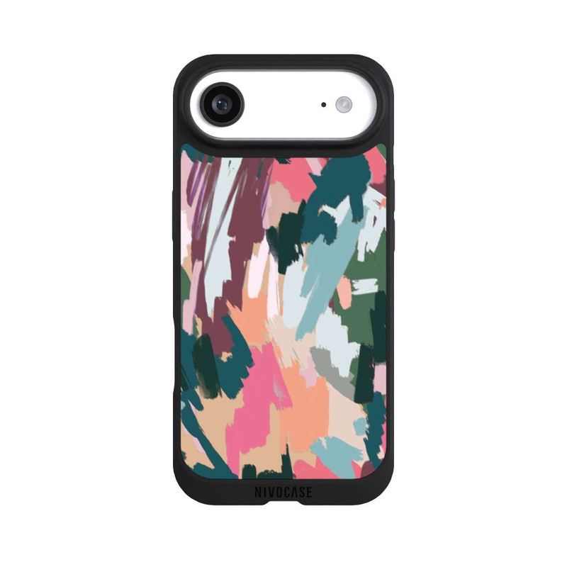 iPhone Air NIVOpure Abstrait Artistique Texture Rose