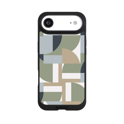 Apple iPhone Air NIVOpure Futuristische Bauhaus Polygone Beige