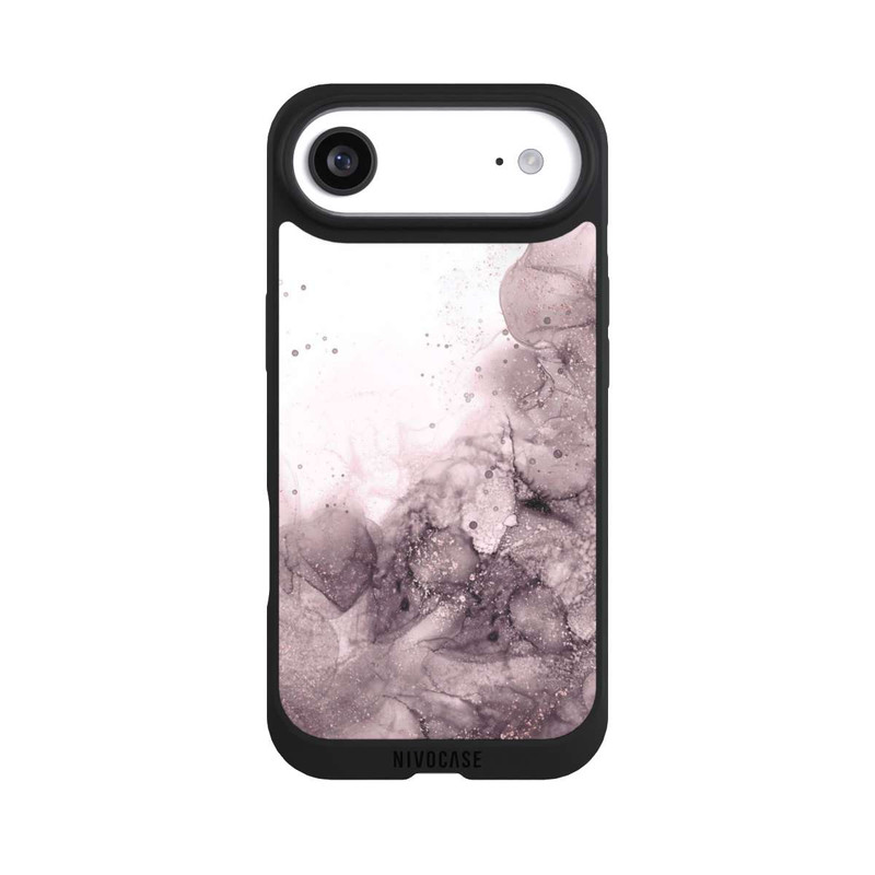 iPhone Air NIVOpure Paillettes glamour roses
