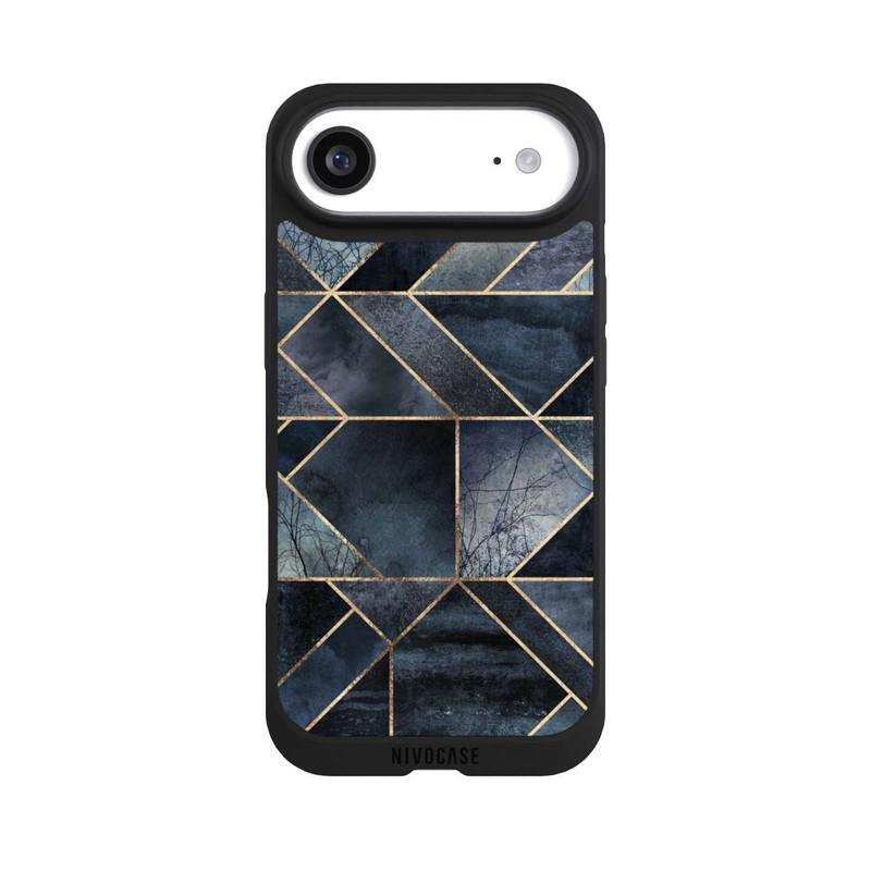 iPhone Air NIVOpure Nature Abstraite Bleu Foncé