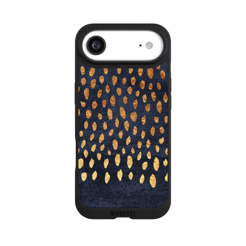 Apple iPhone Air NIVOpure Muster Gold und Marine