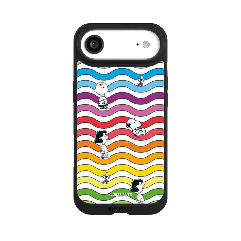 iPhone Air NIVOpure Snoopy Pattern Rainbow