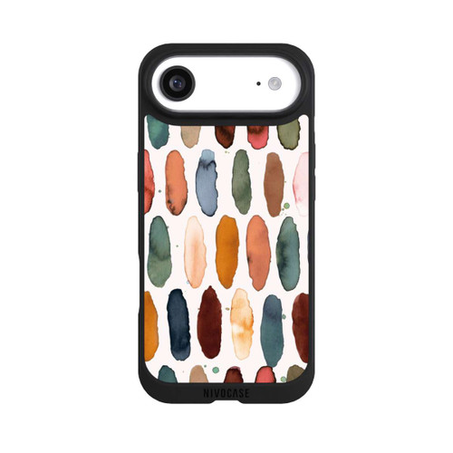 Apple iPhone Air NIVOpure Watercolor Dashes Mineral Terracotta