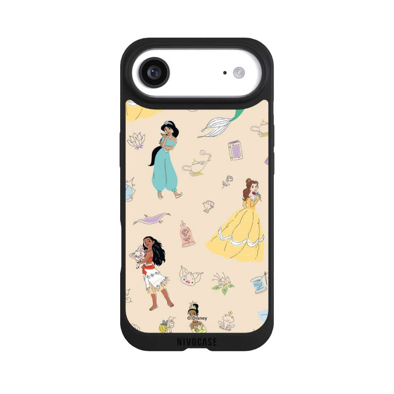 iPhone Air NIVOpure Princess Pattern Beige Disney Princess