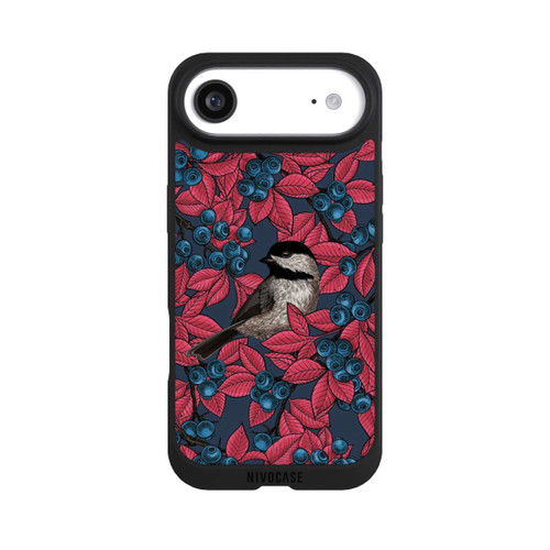 Apple iPhone Air NIVOpure Blueberries And Birds On Navy