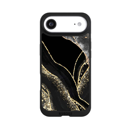Apple iPhone Air NIVOpure Dark Marble Gold