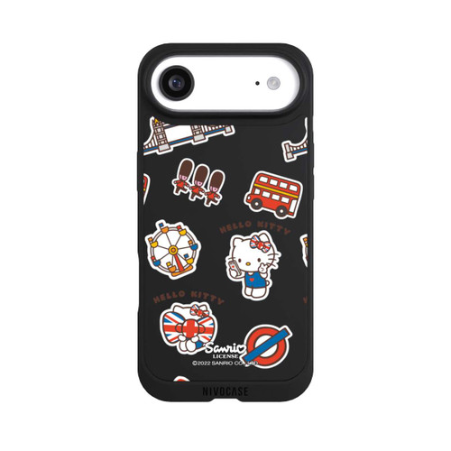 Apple iPhone Air NIVOpure Hello Kitty Londoner Abzeichen Transparent