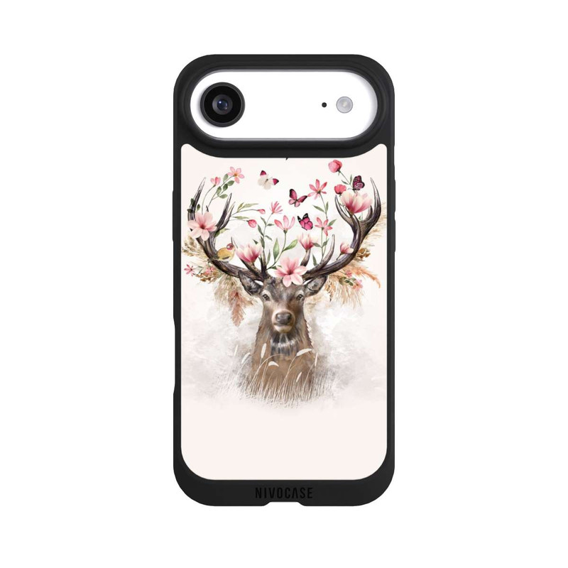 iPhone Air NIVOpure Hirsch Blumen Geweih