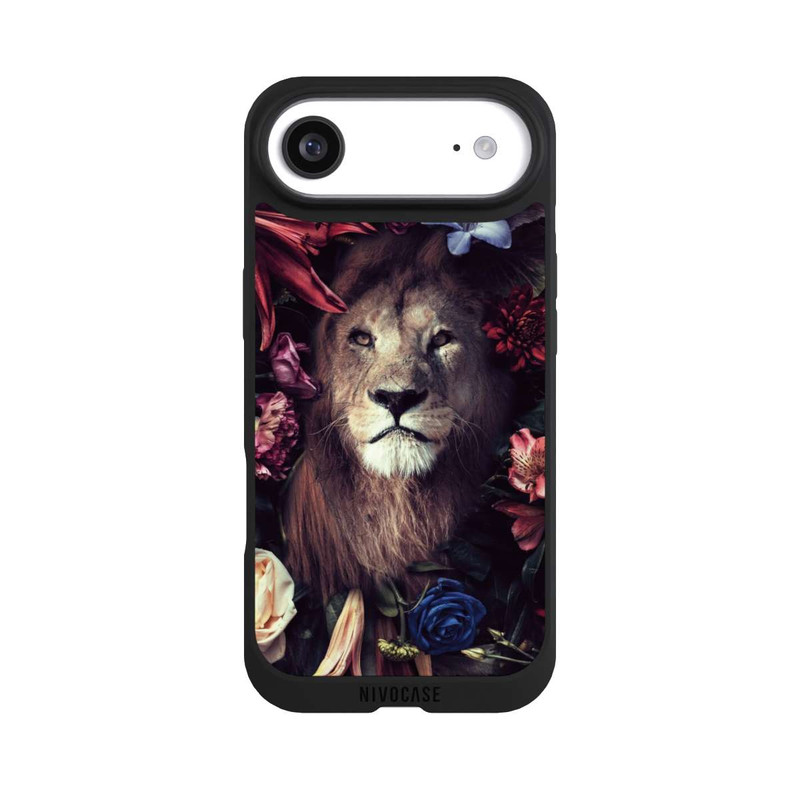 iPhone Air NIVOpure Lion Flower Frame