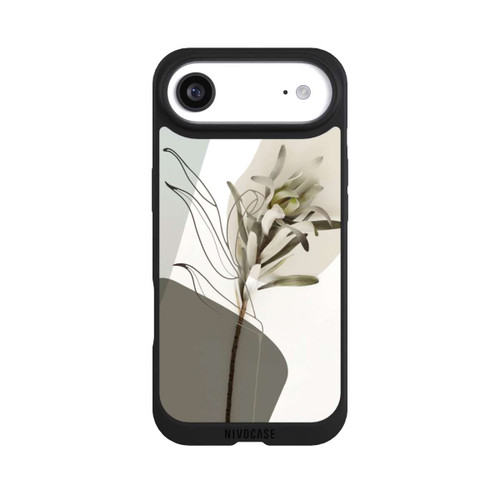 Apple iPhone Air NIVOpure Boho Line Art Olivgrün