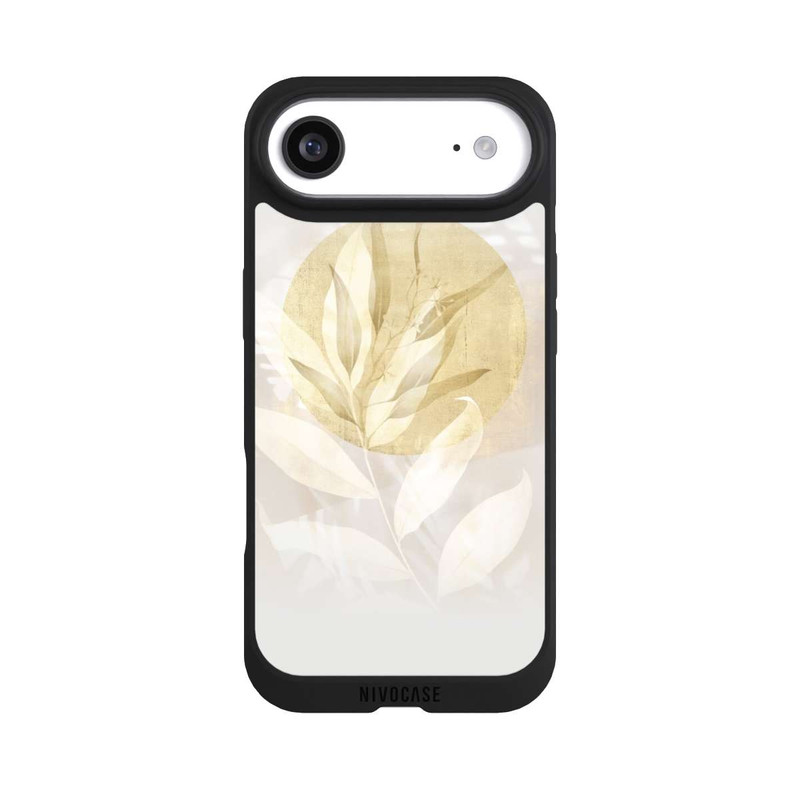 iPhone Air NIVOpure Boho Gold Blumen Kunst