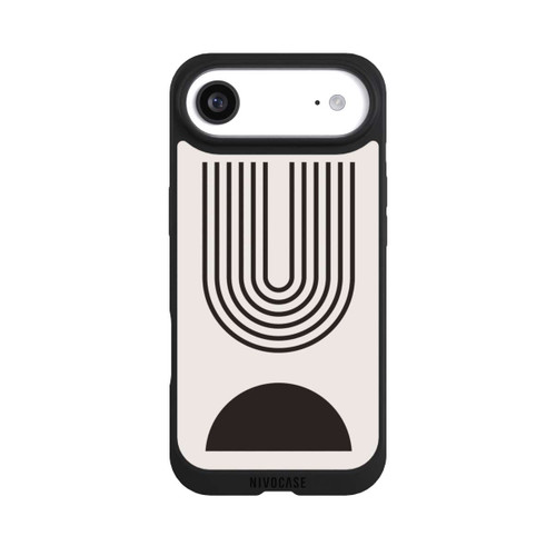 Apple iPhone Air NIVOpure Moderne Kunst Schwarze Linien