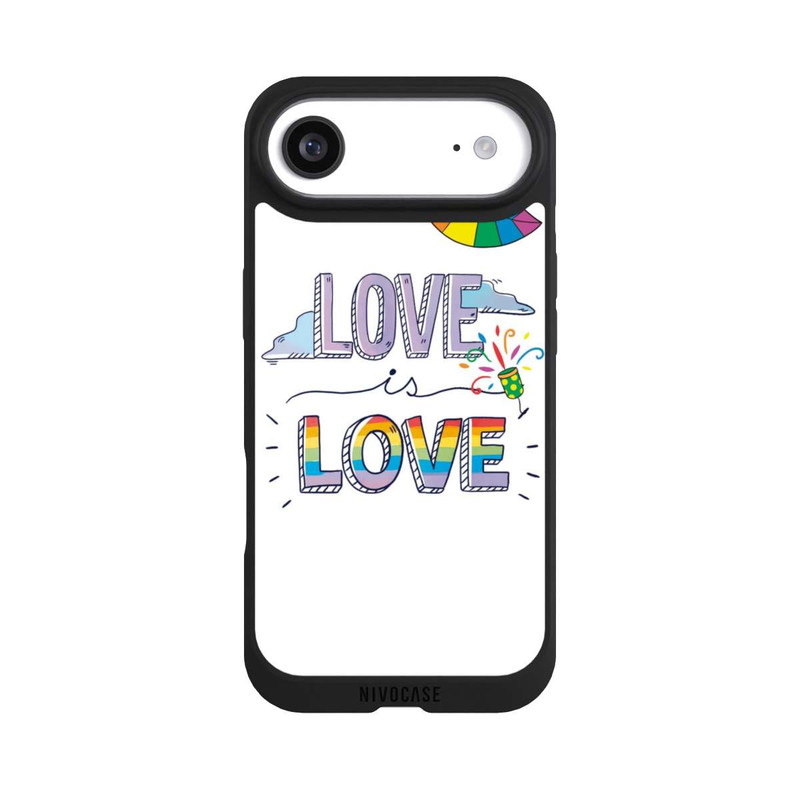iPhone Air NIVOpure Love Is Love Rainbow
