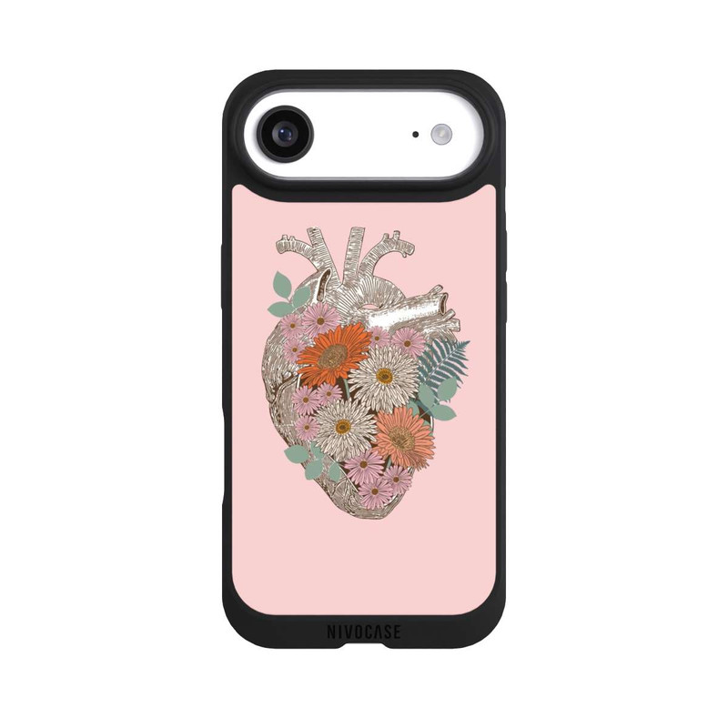 iPhone Air NIVOpure Florales Vintage-Herz