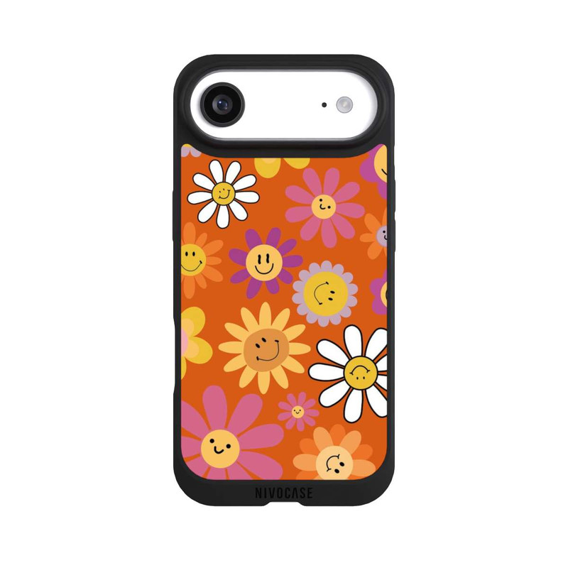 iPhone Air NIVOpure Smiles Orange Flowers