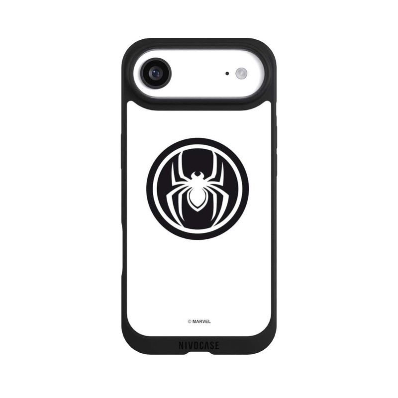 iPhone Air NIVOpure Spider-Man Logo White