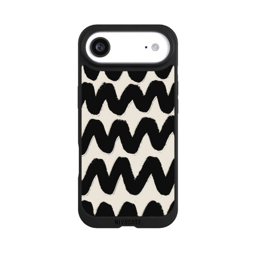 Apple iPhone Air NIVOpure Vagues Noires Pattern