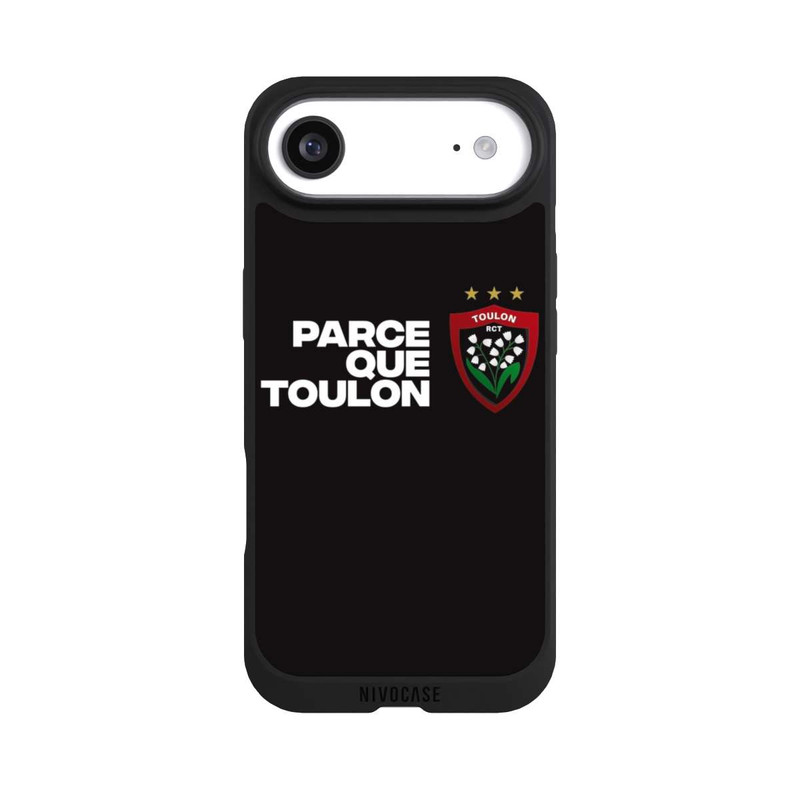 iPhone Air NIVOpure RC Toulonnais PQT Noir