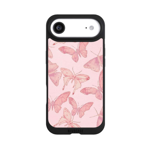 Apple iPhone Air NIVOpure Tanzende rosa Schmetterlinge mit KI
