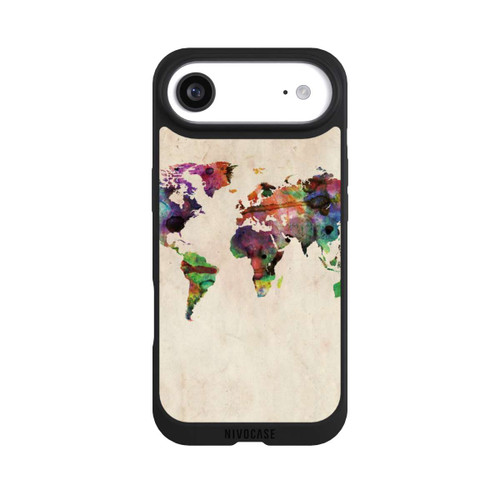 Apple iPhone Air NIVOpure Carte du monde de Michael Tompsett