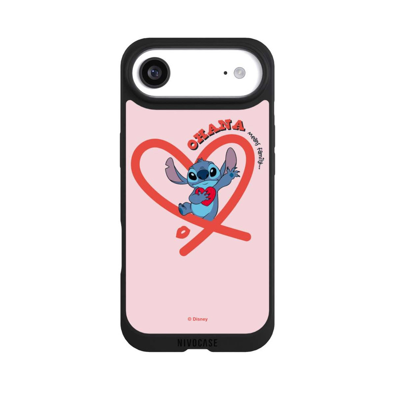 iPhone Air NIVOpure Stitch Ohana Cœur rose