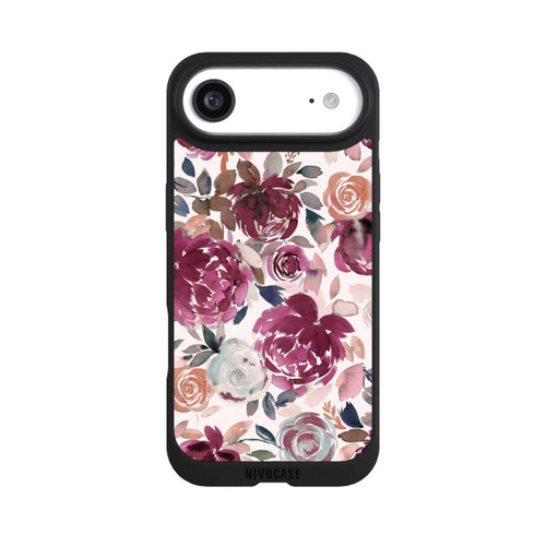 Apple iPhone Air NIVOpure Herbstpfingstrosen und Rosen in Rosa