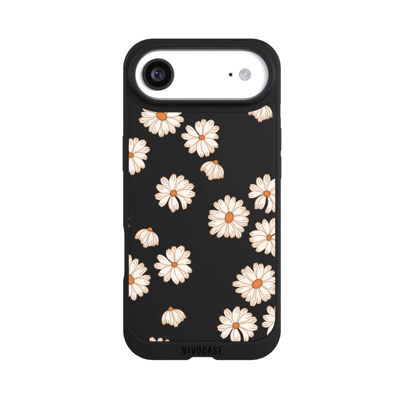 iPhone Air NIVOpure Flowerpower Wallpaper White