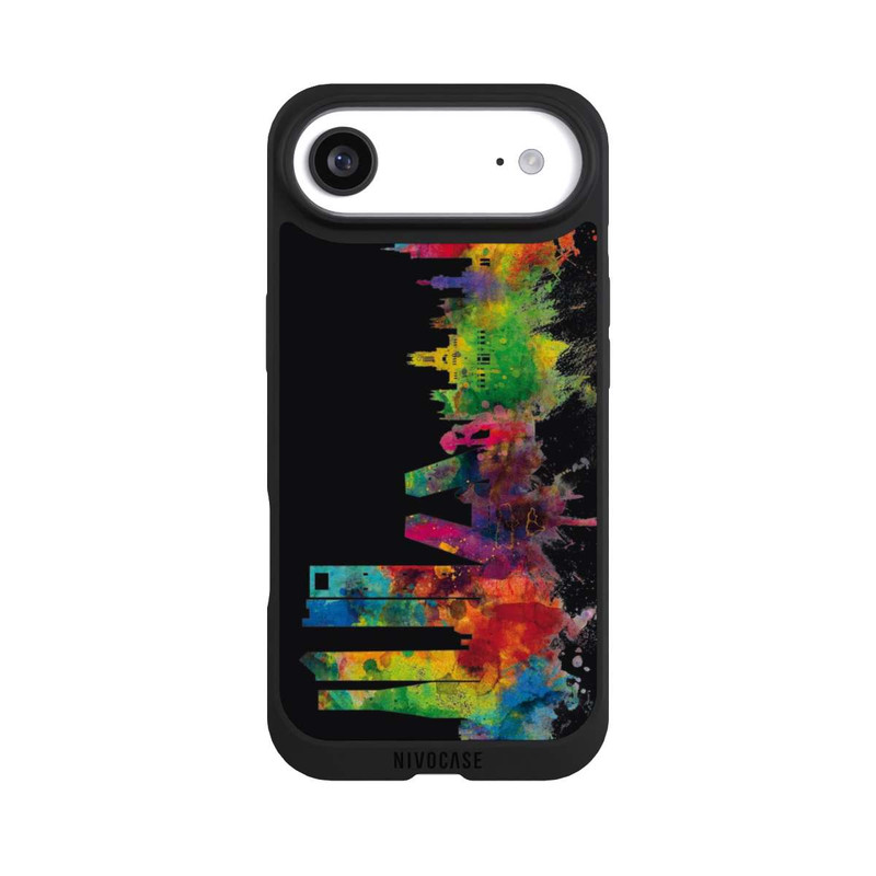 iPhone Air NIVOpure Madrid Spain Skyline Black