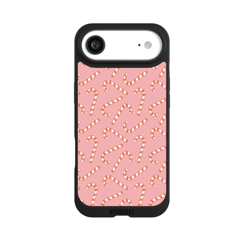 iPhone Air NIVOpure Candy Canes On Pink