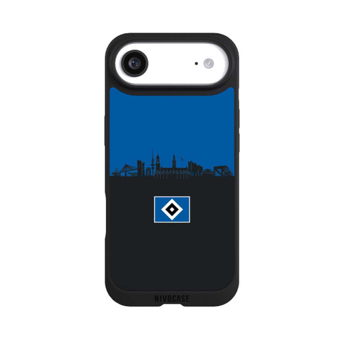 Apple iPhone Air NIVOpure HSV Skyline Blau Schwarz
