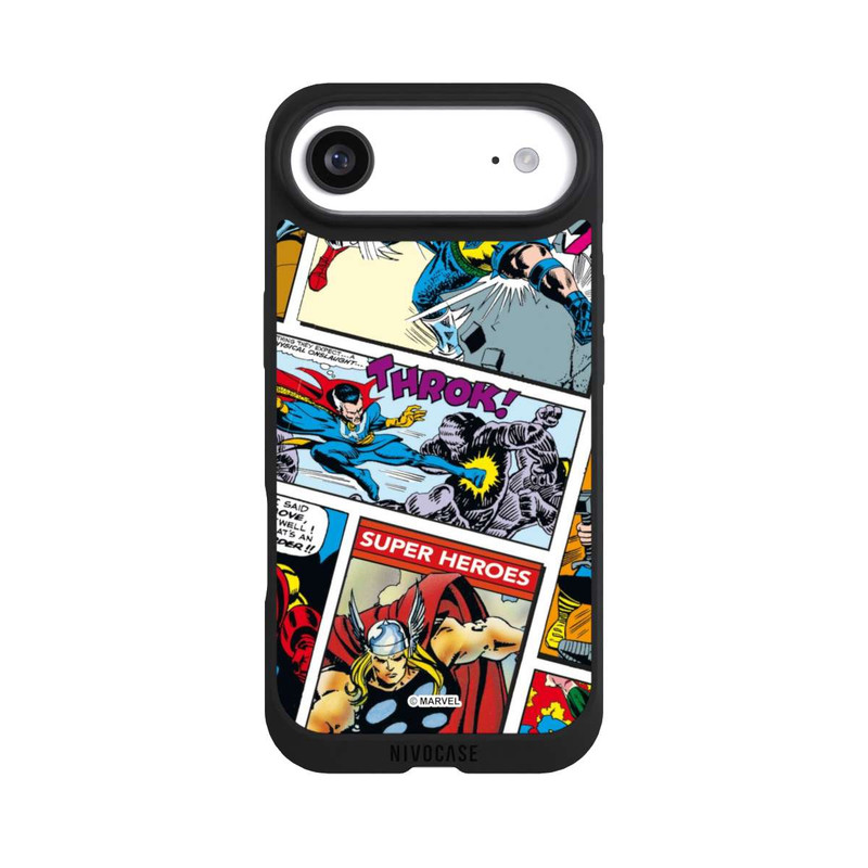 iPhone Air NIVOpure Marvel Retro Comic Blue