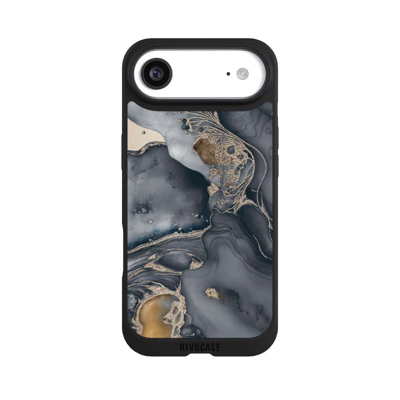 iPhone Air NIVOpure Alcohol Ink Gold Grey