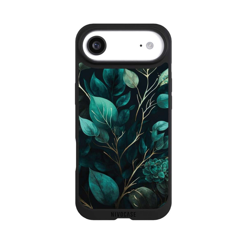 iPhone Air NIVOpure Eukalyptus dunkler Hintergrund