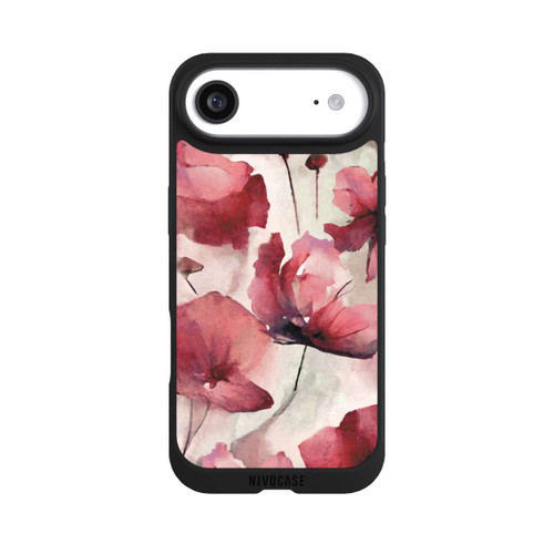 Apple iPhone Air NIVOpure Wilde Mohnblumen Aquarell mit KI