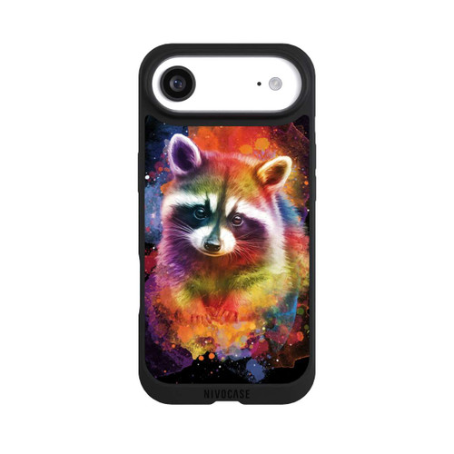 Apple iPhone Air NIVOpure Happy Racoon Black