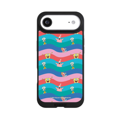 Apple iPhone Air NIVOpure Spongebob Friends Colorful Waves