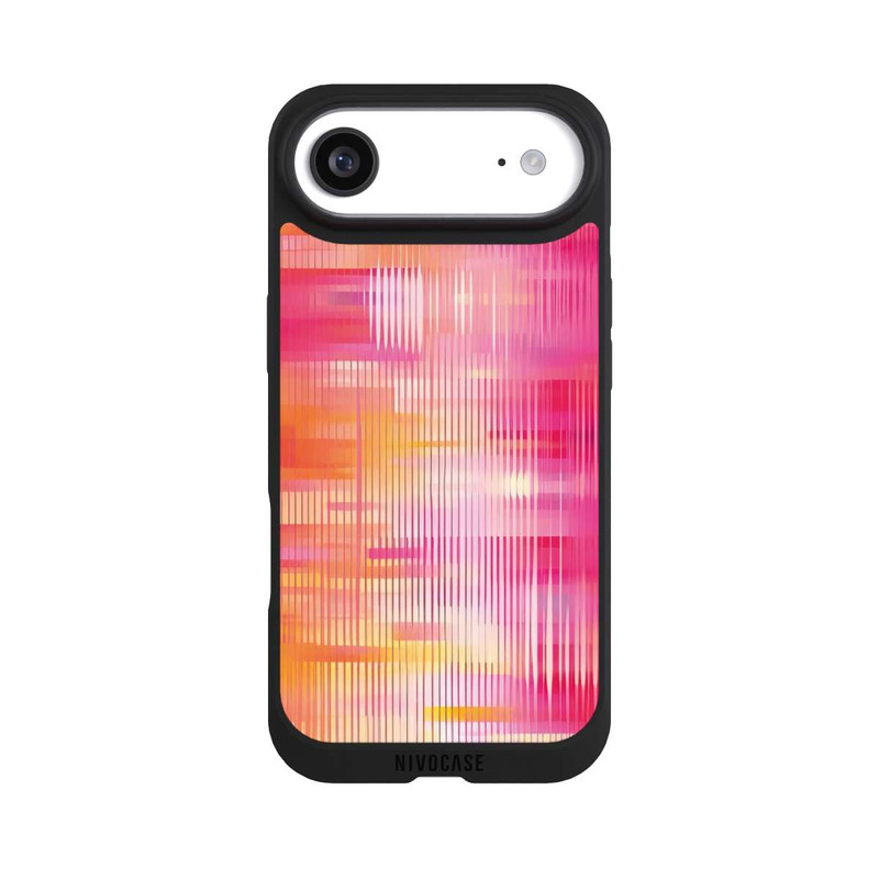 iPhone Air NIVOpure Glitch Rose Orange