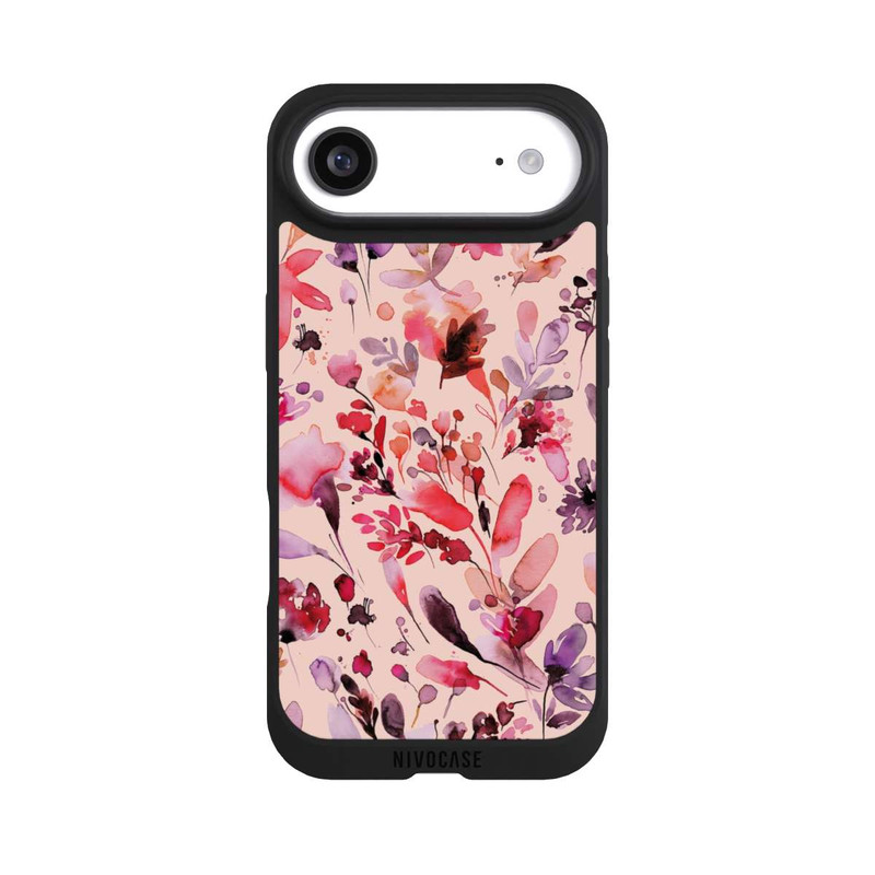iPhone Air NIVOpure Künstlerische Blumen Viva Magenta